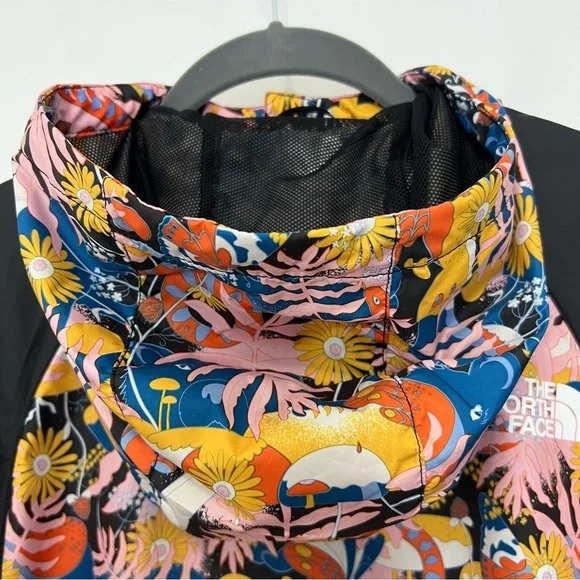 The North Face Hydrenaline 2000 Windwall Jacket Black Multicolored Print NWT - Picture 8 of 17